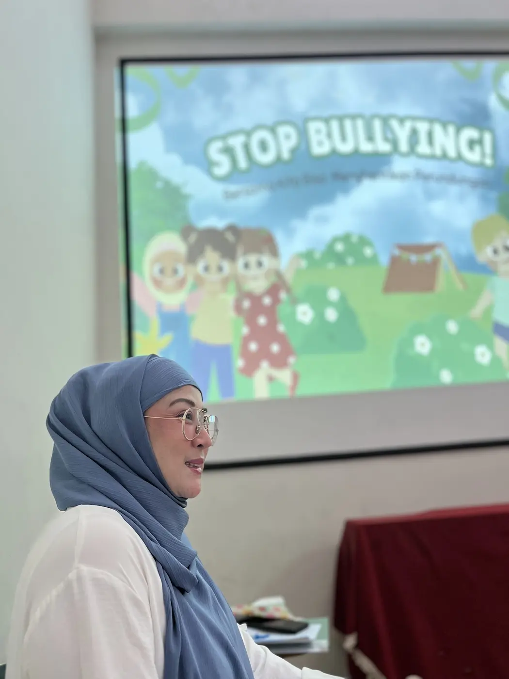 Edukasi Stop Bullying di sekolah