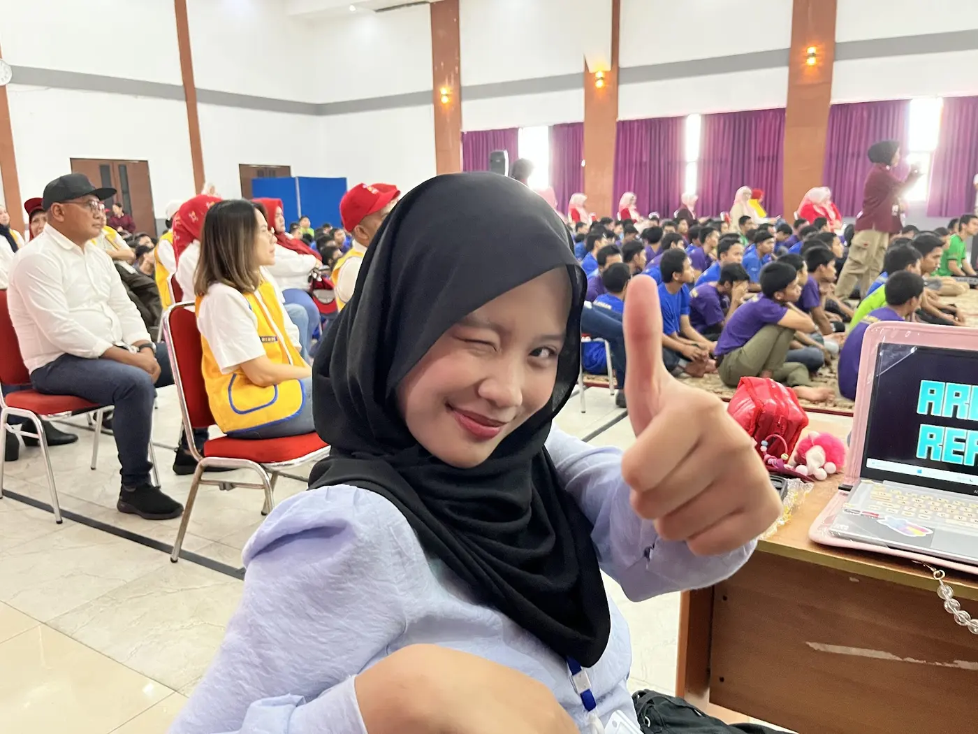 Senyum peserta di LPKA